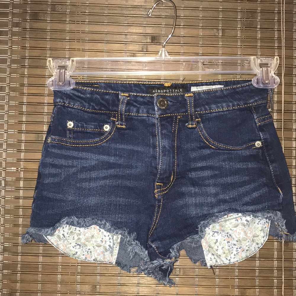 AEROPOSTALE HIGH WAISTED SHORTS